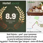 Le Fortuny - 3 Suites, 2 Apparts, 1 - Proche Tram Ligne Aeroport Et Parking Gratuit Mérignac