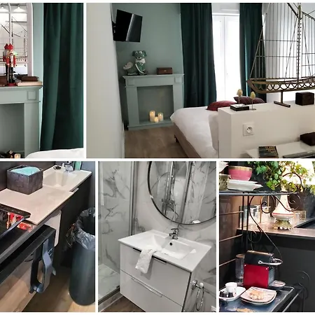 Le Fortuny - 3 Suites, 2 Apparts, 1 - Proche Tram Ligne Aeroport Et Parking Gratuit Frühstückspension