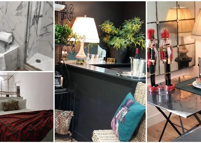 Nocleg ze śniadaniem Le Fortuny - 3 Suites, 2 Apparts, 1 - Proche Tram Ligne Aeroport Et Parking Gratuit